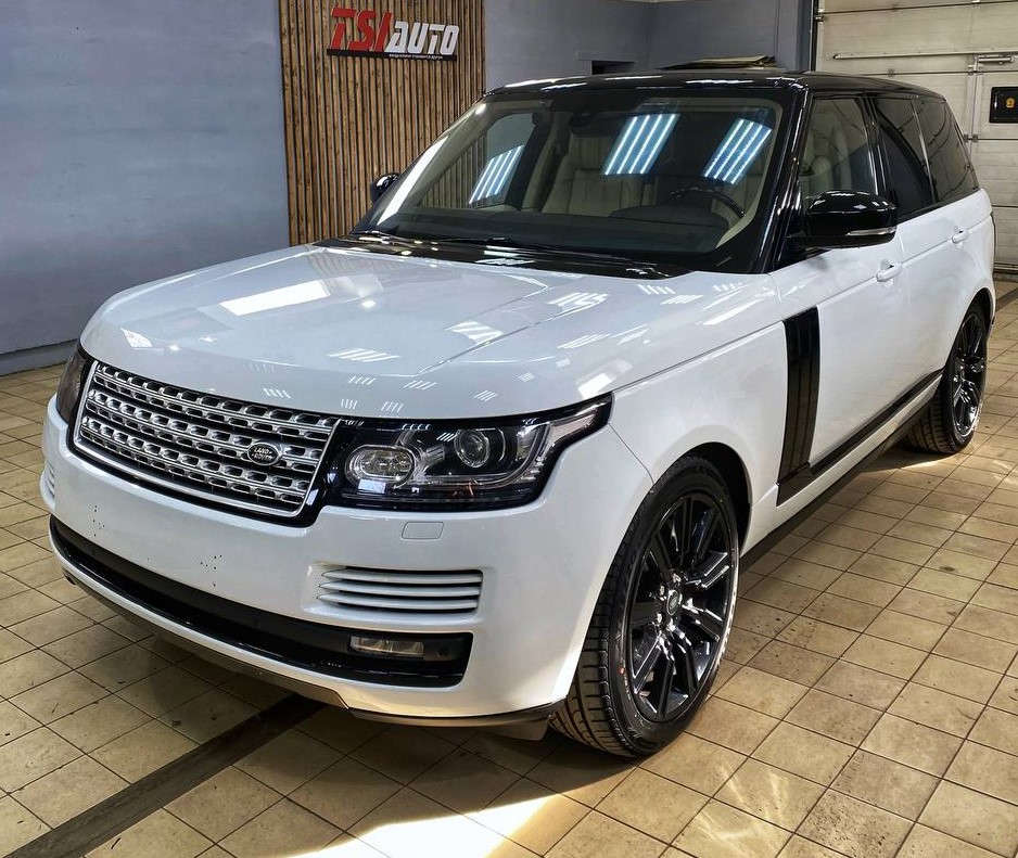 Восстановительная полировка кузова Range Rover Vogue